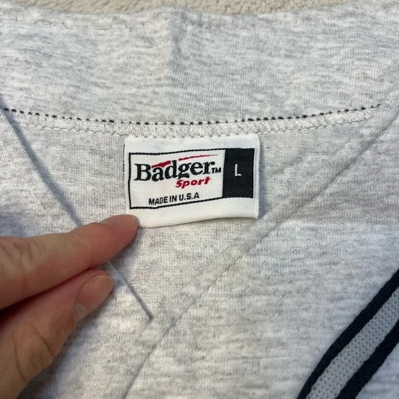 Vintage 90s Badger Sports MLB Colorado Rockies Ladies Fan Club Jersey Mens L Vtg - Picture 5 of 9